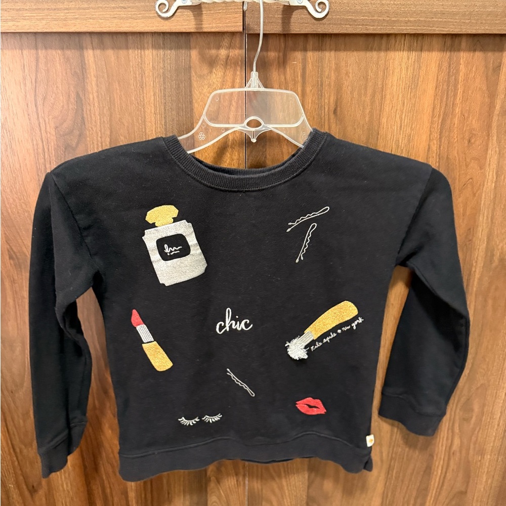 Kate Spade Girls Sweatshirt, Size 8